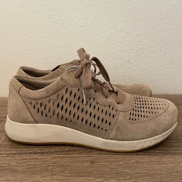 Dansko Charlie Fashion Sneaker, Walnut Suede, Size 38 (7.5-8) - Picture 1 of 7
